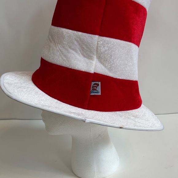 FINAL! Dr. Seuss Red and White Cat In The Hat Striped Hat - Picture 4 of 10